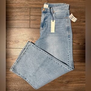 NWT Habitual Hollis High Rise Wide Leg Denim Jeans - Size 12
